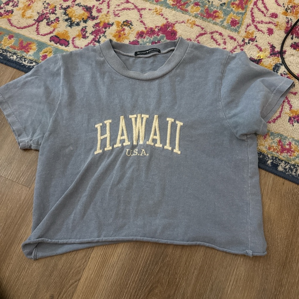 Brandy Melville Light Gray T-Shirt